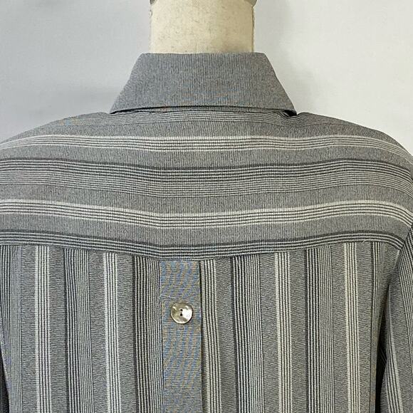 Brenda Goode VTG Button Blouse Size Small Gray Womens Top Shell - Picture 7 of 11